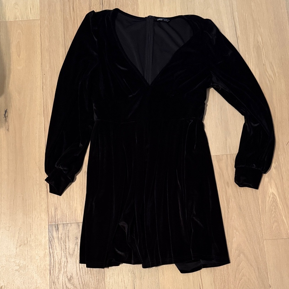 Shein velvet dress